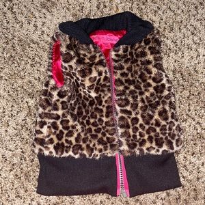 BETSEY JOHNSON Leopard Print Vest SIZE: 12M